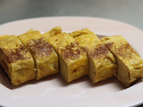 わさびが隠し味!!の卵焼き